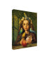 Фото #2 товара Dan Craig Girl with Parakeets Canvas Art - 15.5" x 21"