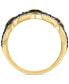 ფოტო #3 პროდუქტის EFFY® Sapphire (3/8 ct. t.w.) & Diamond (1/4 ct. t.w.) Openwork Statement Ring in 14k Gold