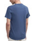 Фото #2 товара Men's Tayside Tartan-Trimmed Pocket T-Shirt