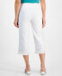 Фото #2 товара Petite Fringe-Trim Capri Pants, Created for Macy's