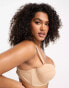 Фото #2 товара Ivory Rose Curve strapless multiway bra in beige