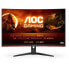 Фото #2 товара PC-Gamer-Bildschirm AOC CQ32G2SE/BK 31,5 VA gebogenes QHD 1 ms 165 Hz HDMI DisplayPort HP Pivot Freesync Premium