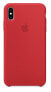 Apple iPhone XS Max Silicone Case - (PRODUCT)RED - Skin case - Apple - iPhone XS Max - 16.5 cm (6.5") - Red