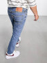 Фото #3 товара Levi's 512 slim taper jeans in light blue wash