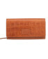 ფოტო #2 პროდუქტის Women's Croco Collection RFID Secure Clutch Wallet