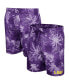 Фото #1 товара Men's Purple LSU Tigers What Else is New Swim Shorts