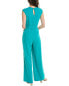 Фото #2 товара Tahari Asl Tie Waist Jumpsuit Women's Blue 2