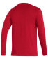 Фото #3 товара Men's Red Bayern Munich Primary Logo Amplifier Long Sleeve T-shirt