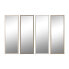 Настенное зеркало Home ESPRIT Белый Коричневый Бежевый Серый Стеклянный полистирол 33 x 3 x 95,5 cm (4 штук)