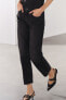 Zw collection straight leg mid-rise cropped jeans