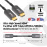 Фото #6 товара Club 3D Ultra High Speed HDMI™ Certified AOC Cable 4K120Hz/8K60Hz Unidirectional M/M 10m/32.80ft - 10 m - HDMI Type A (Standard) - HDMI Type A (Standard) - 48 Gbit/s - Audio Return Channel (ARC) - Black