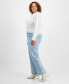 Фото #4 товара Trendy Plus Size Utility Jeans