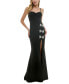 ფოტო #1 პროდუქტის Juniors' Sweetheart Rhinestone-Bow Gown