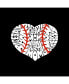 Фото #2 товара Women's Premium Word Art Flowy Tank Top- Baseball Mom