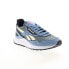 Reebok Classic Legacy AZ Mens Blue Suede Lace Up Lifestyle Sneakers Shoes