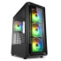 Фото #3 товара Sharkoon TK4 RGB - Midi Tower - PC - Black - ATX - micro ATX - Mini-ITX - Multi - Case fans
