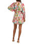 Фото #2 товара Платье женское Trina Turk Art Silk-Blend Mini Dress