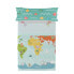 Фото #1 товара Комплект постельного белья из хлопка Happynois World map 150 TC