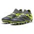 Футбольные бутсы PUMA Future 7 Match Rush FG/AG Strong Gray / Cool Dark Gray / Electric Lime, 38.5 - фото #2