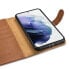 Фото #2 товара Skórzane etui portfel do Galaxy S22+ Leather Wallet Case brązowy