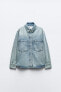 Oversized denim overshirt z1975