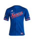 Men's Royal Kansas Jayhawks Reverse Retro Replica Baseball Jersey Синий, XL - фото #3