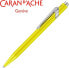 Фото #4 товара Ручка шариковая Caran d`Arche 849 Line Fluo, M, желтая.