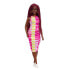 Фото #1 товара BARBIE Fashionista Print Dress Love And Stripes Doll