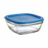 Фото #2 товара Герметичная коробочка для завтрака Duralex Freshbox Синий Квадратный (2 L) (20 x 20 x 8 cm)