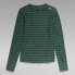 ფოტო #3 პროდუქტის G-STAR Slim Rib 2.0 Stripe long sleeve T-shirt