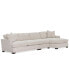 Фото #4 товара CLOSEOUT! Juliam 3-Pc. Fabric Sofa with Chaise, Created for Macy's