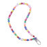 Фото #1 товара Брелок для ключей Hurtel разноцветные бусины шнурок WZÓR 5