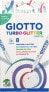 Giotto Pisaki Giotto turbo glitter 8 szt brokatowo-pastelowe 426300 - фото #1