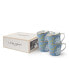 Фото #3 товара Heritage Collectables 10 Oz Seaspray Uni Mugs in Gift Box, Set of 4