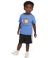 ფოტო #1 პროდუქტის Toddler Boys Logo Graphic T-Shirt & Shorts, 2 Piece Set