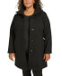 ფოტო #1 პროდუქტის Womens Plus Size Walker Coat, Created for Macys