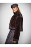 Фото #6 товара Пальто Koton Crop Peluş Coat