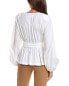 Bcbgmaxazria Poplin Blouse Women's White Xs