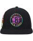 ფოტო #2 პროდუქტის Men's Black Brooklyn Nets Soul High-Grade Fade Undervisor Snapback Hat