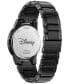 ფოტო #3 პროდუქტის Eco-Drive Unisex Disney Mickey Mouse Black Stainless Steel Bracelet Watch 40mm