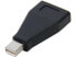 Фото #1 товара BYTECC MIDPDP-MF Mini DisplayPort male to DisplayPort Female Adaptor