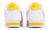 Фото #5 товара Nike Cortez Classic Leather 复古 低帮 跑步鞋 女款 白粉黄 / Кроссовки Nike Cortez Classic Leather 807471-112