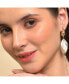 Women's White Chain Drop Earrings
