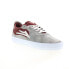 Lakai Essex MS1230263A03 Mens Gray Suede Skate Inspired Sneakers Shoes