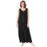 ფოტო #1 პროდუქტის Plus Size Long Tricot Knit Nightgown