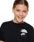 ფოტო #3 პროდუქტის Big Kids Sportswear Printed Crewneck T-Shirt