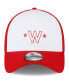 Фото #3 товара Men's Red, White Washington Nationals 2023 On-Field Batting Practice 39THIRTY Flex Hat