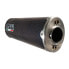 GPR EXHAUST SYSTEMS Dual Poppy Benelli TRK 502 X 21-22 Ref:E5.BE.16.DUAL.PO Homologated Stainless Steel Oval Muffler