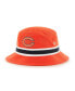 Фото #1 товара Men's Orange Chicago Bears Striped Bucket Hat