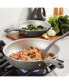 Create Delicious Aluminum Nonstick Skillet 9.5" and 11.75" Twin Pack